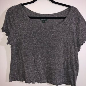 Heather gray top